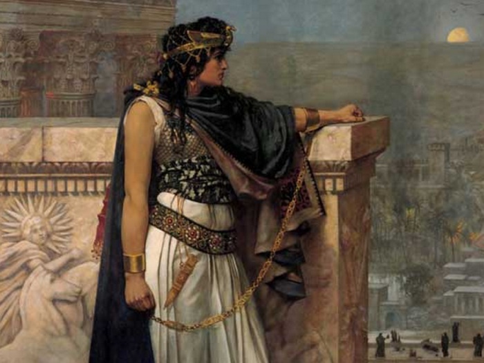 Прощальный взгляд царицы Зенобии на Пальмиру». Герберт Шмальц. | Фото: allday.com. Прощальный взгляд царицы Зенобии на Пальмиру». Герберт Шмальц. | Фото: allday.com.