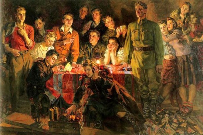 «Краснодонцы». Соколов-Скаля, 1948 г. «Краснодонцы». Соколов-Скаля, 1948 г.