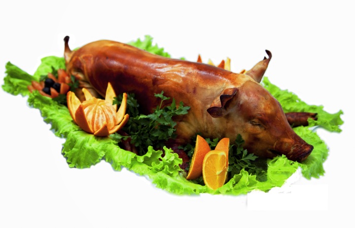 Жареный поросенок. | Фото: hit-nn.ru. Жареный поросенок. | Фото: hit-nn.ru.