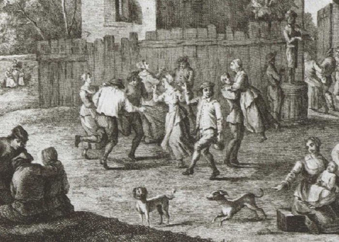 Танцующие студенты университета Альтдорфа. | Фото: coollib.net. Танцующие студенты университета Альтдорфа. | Фото: coollib.net.