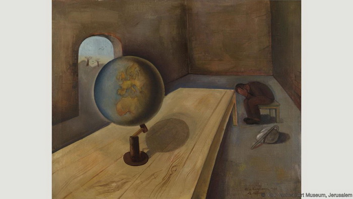 Феликс Нуссбаум, *Беженец*, 1939 Феликс Нуссбаум, *Беженец*, 1939