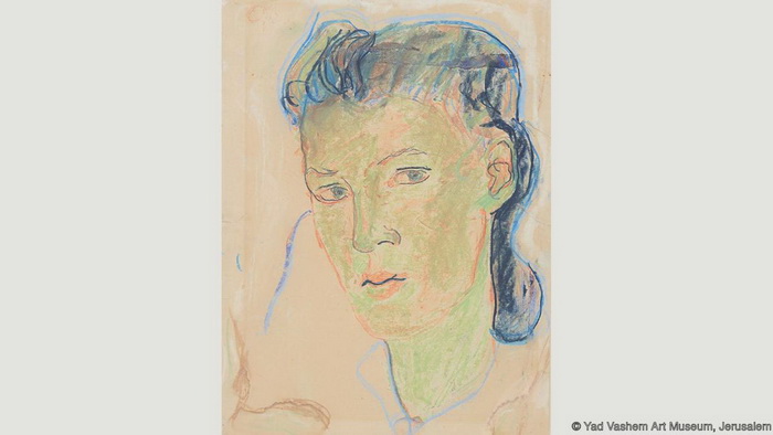 Шарлота Саломон, автопортрет, 1939-41 Шарлота Саломон, автопортрет, 1939-41