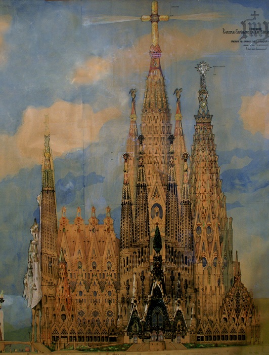 Так должен выглядеть оконченный вариант Храма Святого Семейства. | Фото: img-fotki.yandex.ru. Так должен выглядеть оконченный вариант Храма Святого Семейства. | Фото: img-fotki.yandex.ru.