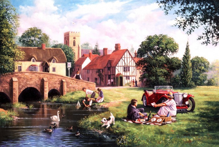 Пикник на берегу озера. Автор: Kevin Walsh. Пикник на берегу озера. Автор: Kevin Walsh.