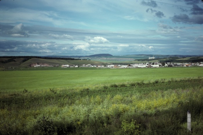 Зерновые поля неподалеку от Красноярска. Зерновые поля неподалеку от Красноярска.