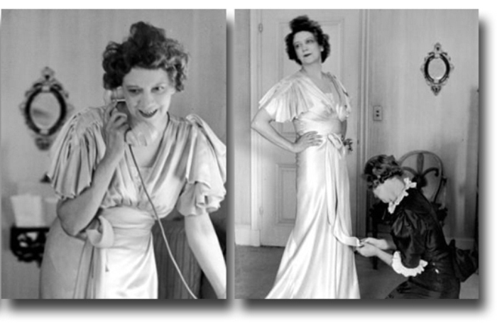 Элизабет Арден в своих апартаментах. 1936 год Элизабет Арден в своих апартаментах. 1936 год