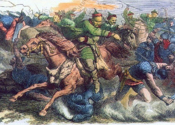 Гунны в бою с аланами. / Фото: thevintagenews.com Гунны в бою с аланами. / Фото: thevintagenews.com