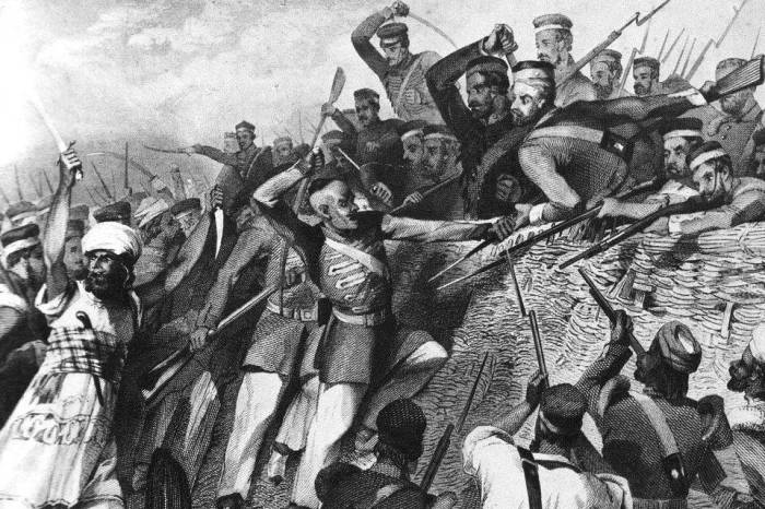 Сражение Индийского восстания. | Фото: cont.ws. Сражение Индийского восстания. | Фото: cont.ws.