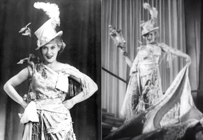 Любовь Орлова в фильме *Веселые ребята*, 1934 | Фото: kinopoisk.ru и lubov-orlova.ru Любовь Орлова в фильме *Веселые ребята*, 1934 | Фото: kinopoisk.ru и lubov-orlova.ru