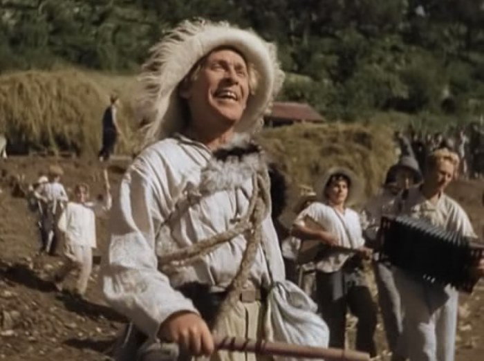 Кадр из фильма *Веселые ребята* (цветная версия фильма, 2010) | Фото: prime-movies.ru Кадр из фильма *Веселые ребята* (цветная версия фильма, 2010) | Фото: prime-movies.ru