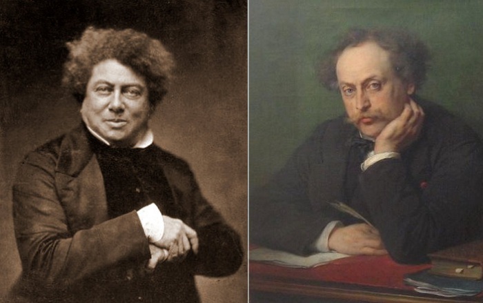 Французский писатель Александр Дюма (отец). Французский писатель Александр Дюма (отец).