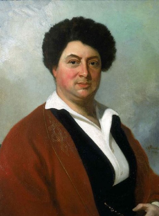 Портрет Александра Дюма (отца). Уильям Генри Пауэлл. | Фото: diletant.media. Портрет Александра Дюма (отца). Уильям Генри Пауэлл. | Фото: diletant.media.