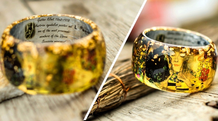 Оригинальный браслет по мотивам картины Густава Климта Оригинальный браслет по мотивам картины Густава Климта