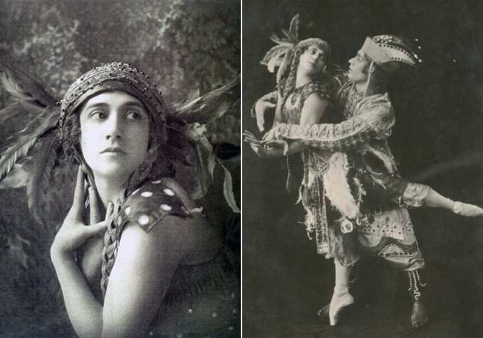 Т. Карсавина в балете *Жар-птица* | Фото: radikal.ru и litceymos.ru Т. Карсавина в балете *Жар-птица* | Фото: radikal.ru и litceymos.ru