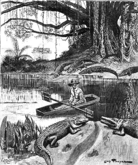 Иллюстрацию к роману Луи Буссенара о приключениях каторжан во Французской Гвиане. | Фото: bagne-guyane.com. Иллюстрацию к роману Луи Буссенара о приключениях каторжан во Французской Гвиане. | Фото: bagne-guyane.com.