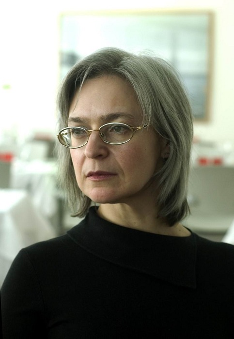 Российская журналистка и общественный деятель Анна Политковская. | Фото: max-pix.com.