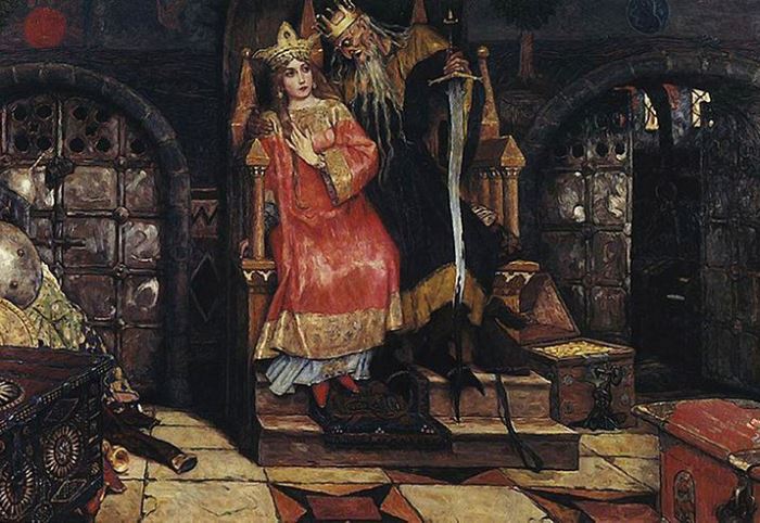 В. Васнецов. Кащей Бессмертный, 1917-1926 | Фото: artchive.ru В. Васнецов. Кащей Бессмертный, 1917-1926 | Фото: artchive.ru