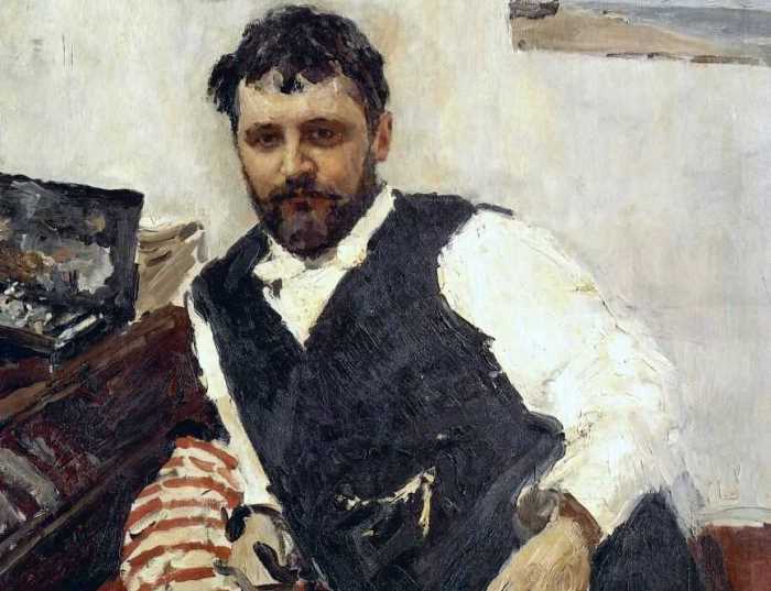 В. Серов. Портрет художника К. А. Коровина, 1891. Фрагмент | Фото: aria-art.ru