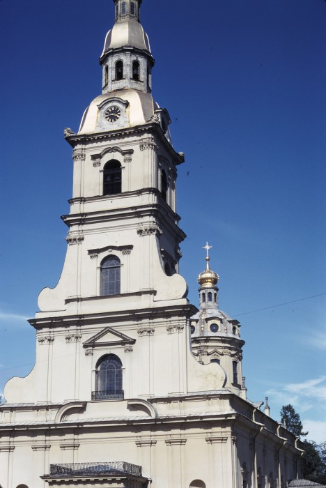 Собор во имя первоверховных апостолов Петра и Павла. СССР, Ленинград, 1975 год. Собор во имя первоверховных апостолов Петра и Павла. СССР, Ленинград, 1975 год.