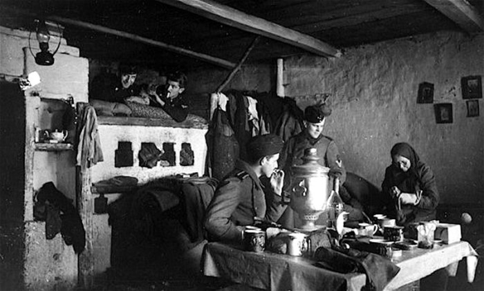 На постое. На постое.