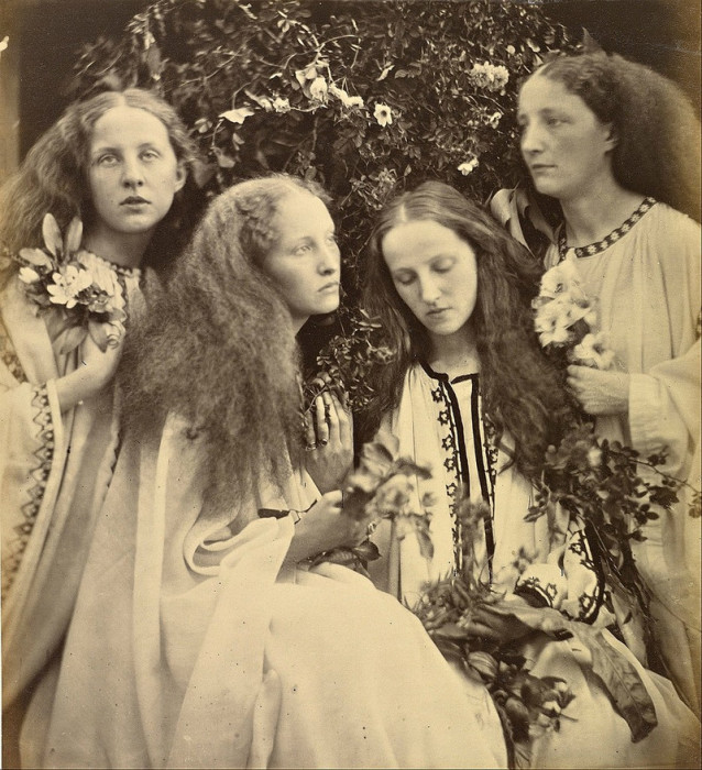 Девицы-красавицы. Автор: Julia Margaret Cameron. Девицы-красавицы. Автор: Julia Margaret Cameron.