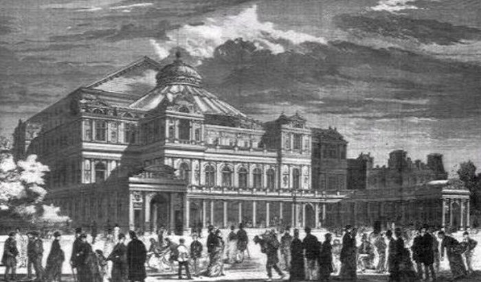 Подземный переход из Скотланд-Ярда в Палату общин и Палату лордов.