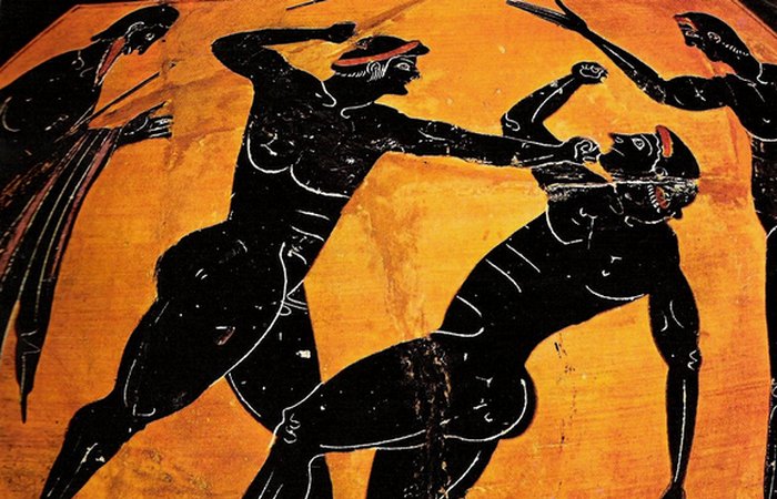 Панкратион на Олимпийских играх. Панкратион на Олимпийских играх.