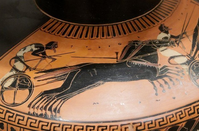 Олимпийские игры: гонки на колесницах. Олимпийские игры: гонки на колесницах.