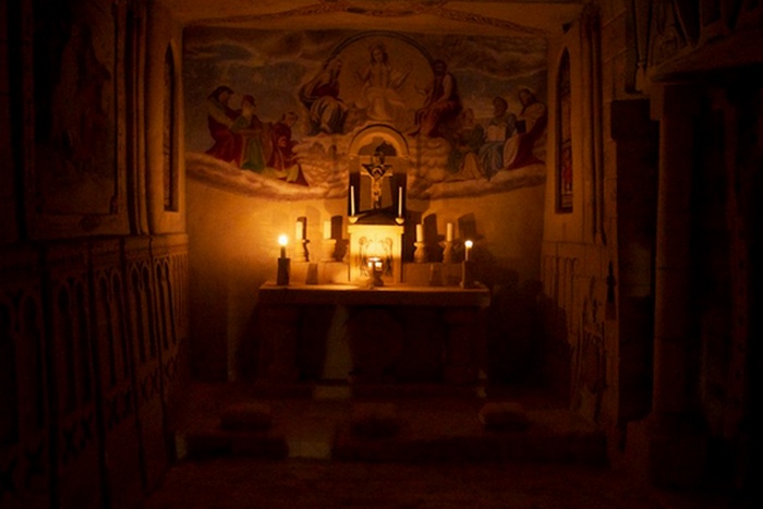 Пещеры Маастрихта: подземный храм. Пещеры Маастрихта: подземный храм.