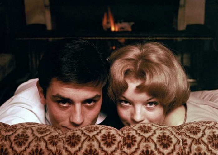 Ален Делон и Роми Шнайдер: когда в сердцах любовь. / Фото: silvervelvetsky.com Ален Делон и Роми Шнайдер: когда в сердцах любовь. / Фото: silvervelvetsky.com