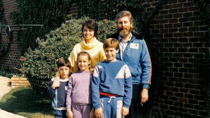 Семья Писториус накануне трагедии.