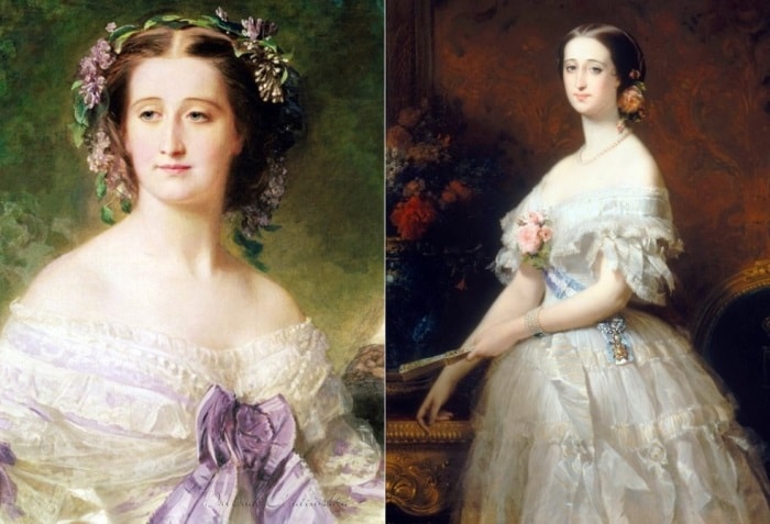 Портреты императрицы Евгении работы Винтерхальтера и Дюбюфа | Фото: subscribe.ru Портреты императрицы Евгении работы Винтерхальтера и Дюбюфа | Фото: subscribe.ru