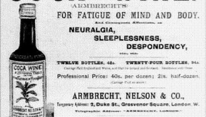 Вино с кокаином: от усталости, бессонницы, подавленого настроения. Вино с кокаином: от усталости, бессонницы, подавленого настроения.