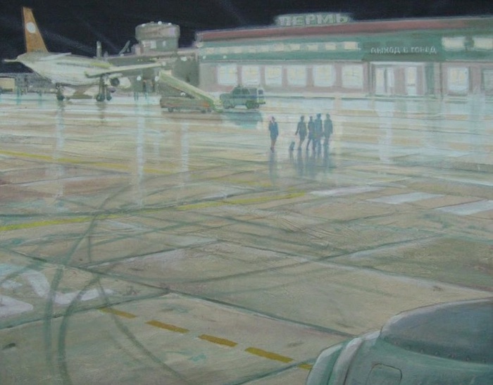 Глущенко Николай Григорьевич (Россия, 1954), «Возвращение на родину» 1990 Глущенко Николай Григорьевич (Россия, 1954), «Возвращение на родину» 1990