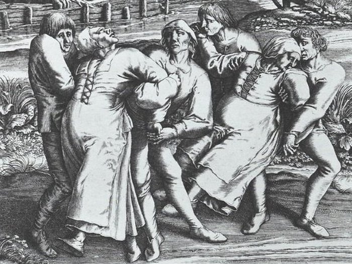 Необъяснимый феномен: пляска Св. Витта. Необъяснимый феномен: пляска Св. Витта.