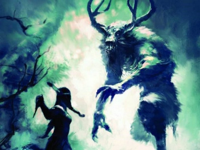 Танец индейцев-алгонкинов. Танец индейцев-алгонкинов.