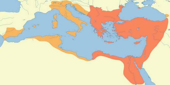 Византия - Восточная империя.