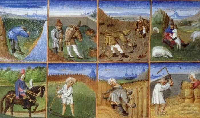 Крестьянский труд в Средневековье. Крестьянский труд в Средневековье.