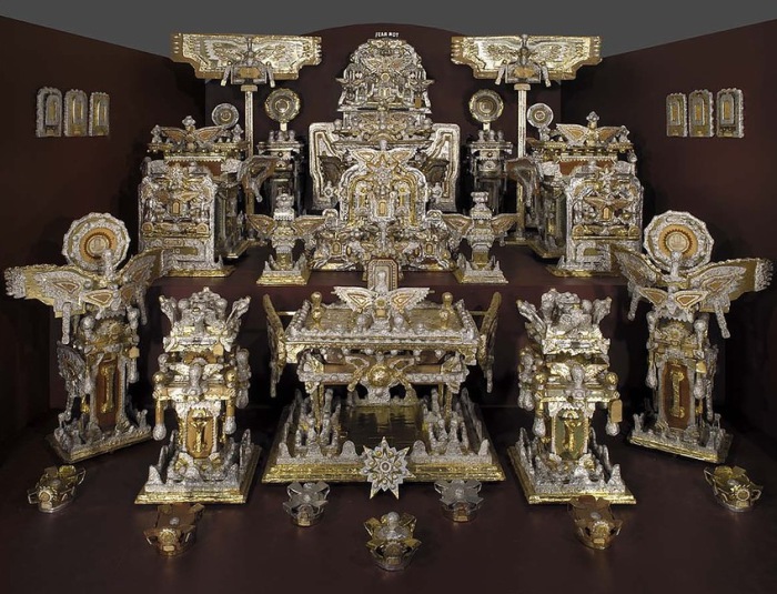 Трон Третьего Неба Генеральной Ассамблеи тысячелетия Наций в Смитсоновском музее. | Фото: tanjand.livejournal.com. Трон Третьего Неба Генеральной Ассамблеи тысячелетия Наций в Смитсоновском музее. | Фото: tanjand.livejournal.com.