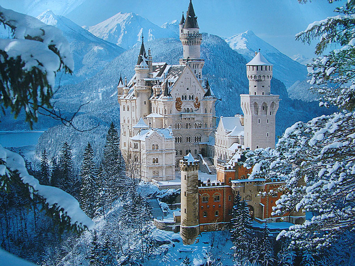 Замок Нойшванштайн (Neuschwanstein). | Фото: liveinternet.ru. Замок Нойшванштайн (Neuschwanstein). | Фото: liveinternet.ru.
