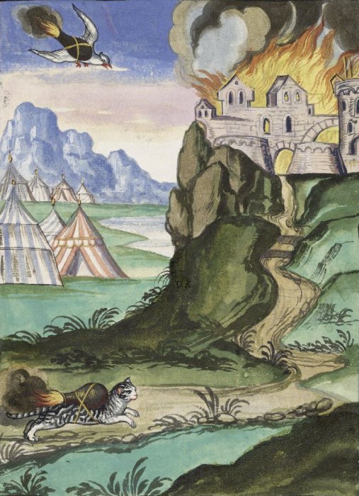 Иллюстрация из книги Ein wahres Probiertes und Pracktisches geschriebenes Feuerbuch, 1607 год. | Фото: luna.folger.edu. Иллюстрация из книги Ein wahres Probiertes und Pracktisches geschriebenes Feuerbuch, 1607 год. | Фото: luna.folger.edu.