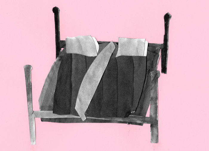 Крестьяне ставили доску на кровати, чтобы разделить ее пополам. | Фото: atlasobscura.com. Крестьяне ставили доску на кровати, чтобы разделить ее пополам. | Фото: atlasobscura.com.