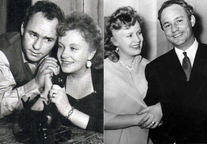 Алла Ларионова с мужем, актером Николаем Рыбниковым | Фото: kino-teatr.ru и chtoby-pomnili.com Алла Ларионова с мужем, актером Николаем Рыбниковым | Фото: kino-teatr.ru и chtoby-pomnili.com