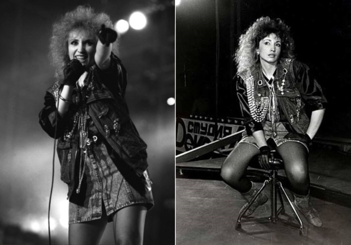 Ирина Аллегрова в конце 1980-х | Фото: avproduction.am и musichart.ru Ирина Аллегрова в конце 1980-х | Фото: avproduction.am и musichart.ru