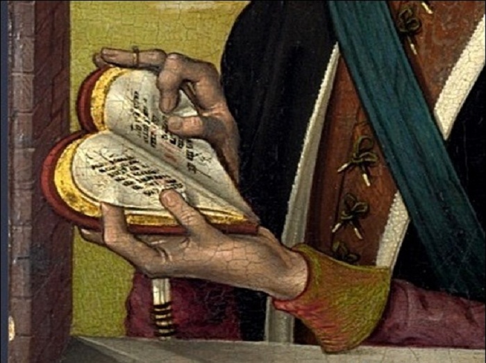 Средневековая книга в виде сердца. | Фото: cn15.nevsedoma.com.ua. Средневековая книга в виде сердца. | Фото: cn15.nevsedoma.com.ua.