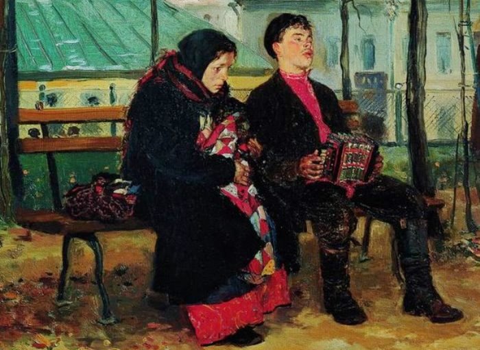 Владимир Маковский. На бульваре. Фрагмент | Фото: artchive.ru Владимир Маковский. На бульваре. Фрагмент | Фото: artchive.ru