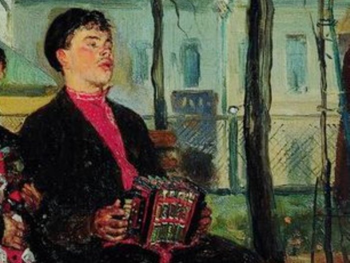 Владимир Маковский. На бульваре. Фрагмент | Фото: artchive.ru Владимир Маковский. На бульваре. Фрагмент | Фото: artchive.ru