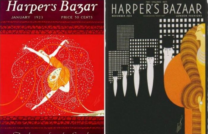 Обложки журнала работы Эрте | Фото: artchive.ru Обложки журнала работы Эрте | Фото: artchive.ru