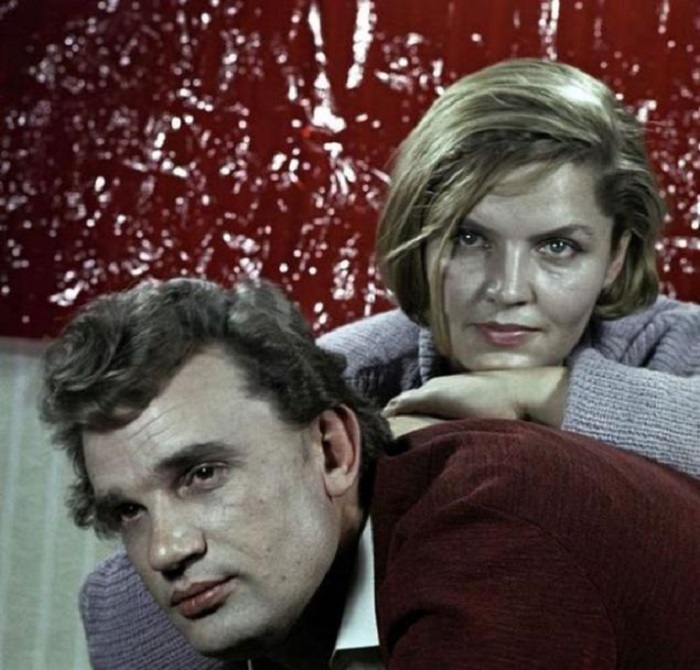 Евгений Урбанский и Дзидра Ритенберг.