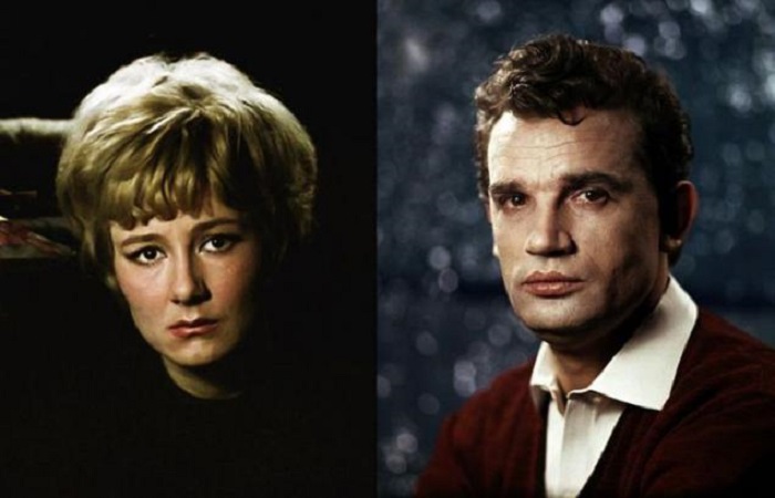  Портретный снимок Татьяны Лавровой и Евгения Урбанского. 